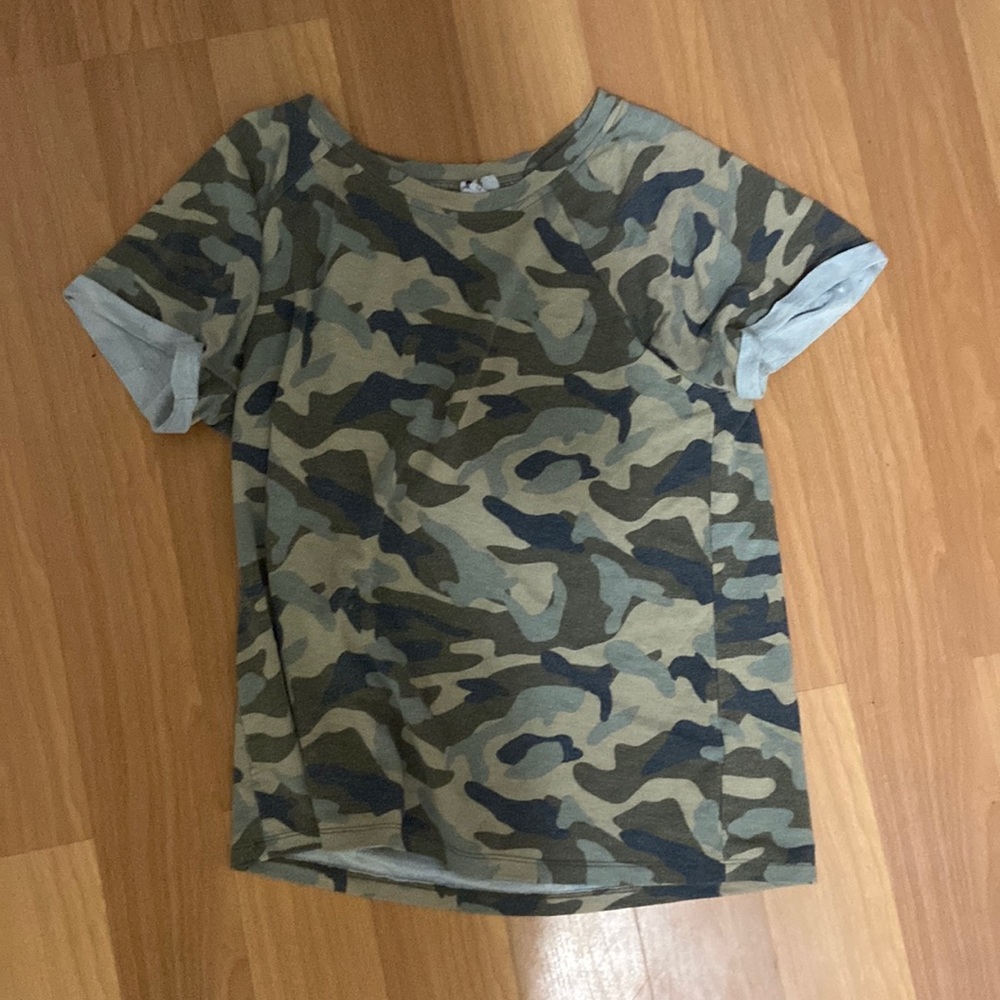 Slouchy camp tee